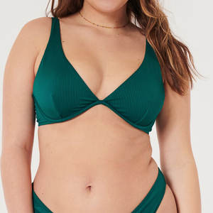 เซ็ตบิกินี่2ชิ้นสีเมทัลลิกสุดเซ็กซี่งานตามสั่งชุดว่ายน้ำชายหาดสุดอินเทรนด์บริการ OEM แบบแห้งเร็ว - Product Image 4