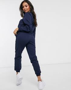 Conjunto de chándal de mujer personalizado al por mayor de alta calidad con forro polar para mujer, conjunto de chándal de algodón de manga larga para gimnasio para mujer - Product Image 6