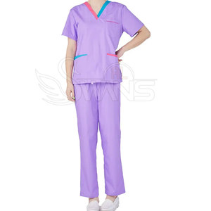 Uniforme d'allaitement pour femmes en coton 100% tissé, couleur et logo personnalisés - Haute qualité, usage hospitalier, vente chaude - Product Image 4