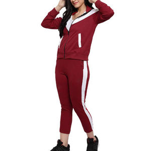 Nuevo Diseño Personalizado de Ropa de Invierno para Mujer, Conjuntos Deportivos Casuales de Manga Larga, Color Liso, Marca Haus Industries - Product Image 3