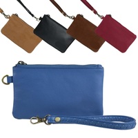 Sac à main pour femme de qualité supérieure, en similicuir, avec fermeture éclair, doublure en soie, pour les voyages et le maquillage