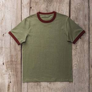 Camiseta Ringer para hombre, ropa de talla grande, estilo callejero, 100% de algodón, manga corta, ropa informal de verano, camisas de gran tamaño para hombre - Product Image 6