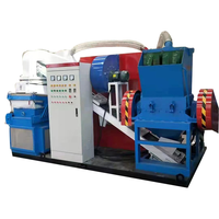 Granulateur de fil en acier inoxydable, aluminium et cuivre haute vitesse, machine de recyclage de câbles durable avec moteur pour une récupération de cuivre à haute efficacité