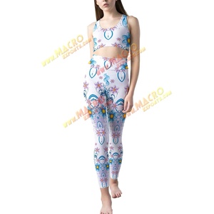 Mallas de Yoga para mujer, pantalones de entrenamiento de cintura alta, mallas de compresión para correr, ropa deportiva con estampado Digital - Product Image 6