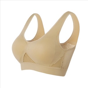 สปอร์ตบราของผู้หญิงผ้าไนลอนสแปนเด็กซ์ระบายอากาศได้ดี - Product Image 3