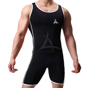 Wrestling <b>Singlets</b> New Design Compression <b>Mens</b> Custom Reversible Quick Dry Breathable Spandex/Polyester - Product Image 2