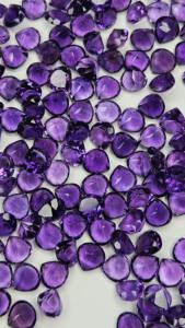 Natural Purple African Amethyst <b>Heart</b> Shape Loose Stone Best Selling Cut Stone Amethyst February Birthstone Ring Women Sambhav - Product Image 3