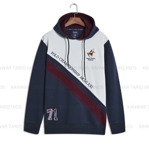 เสื้อฮู้ดผ้าเฟรนช์เทอร์รี่สำหรับผู้ชายเสื้อครอปโอเวอร์ไซส์แบบมีซิปสีพื้น350 GSM - Product Image 1