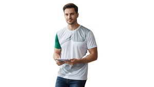 Custom Logo Men Activewear Sports T <b>Shirt</b> Breathable <b>Polyester</b> Short Sleeve Sports T <b>Shirt</b> - Product Image 3