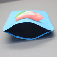 Sacs Doypack Mylar refermables anti-odeur 3,5g avec logo personnalisé, emballage sécurisé pour enfants, sachets à fermeture éclair de 3,5g