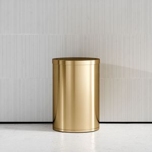 Elegant Metal Waste Bin For Modern Homes With Sleek Appearance That Enhances <b>Overall</b> Room Aesthetics Perfectly - Product Image 6