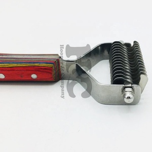 Pet Hair Remove Stripping Knife Brush Stainless Steel Pet Grooming Scissors and Stripping Brush Set with Sustainable Design - Product Image 4