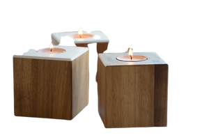 Bougeoir et support en bois fait à la main de qualité Standard, nouveau Design pour la décoration de la maison des fabricants indiens - Product Image 2