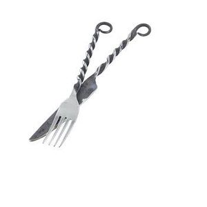 Ensemble de couverts de luxe forgés à la main finition brillante couverts pour restaurant et fête fournitures de cuisine - Product Image 4