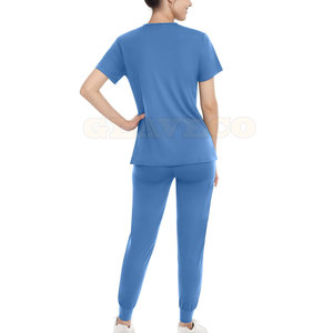 Nueva llegada calidad hecho médico Scrub uniforme venta en línea transpirable mujeres médico Scrub uniforme - Product Image 3