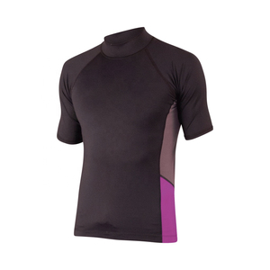 Logotipo impreso personalizado flexible niño adulto ropa de baño de verano de manga corta camisas de protección solar protector contra las erupciones de secado rápido OEM personalizado - Product Image 6