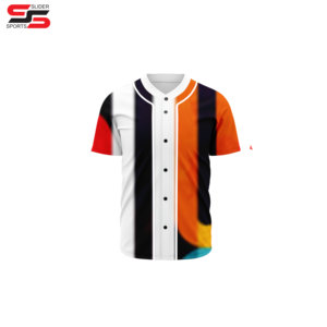 Maillot de baseball rose boutonné personnalisé par sublimation 3D pour femmes de haute qualité - Product Image 5