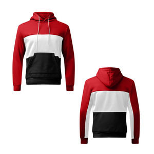 Sweat à capuche oversize en coton 100% de haute qualité, tricoté uni, doublé, streetwear, mode, sweat à capuche personnalisé pour homme - Product Image 6