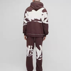 Chándal de hombre Top Trending Chándales con logotipo personalizado Conjunto de Jogger de manga larga de alta calidad Chándal de hombre - Product Image 2