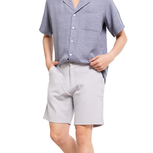 ODM/OEM pantalones cortos de carga de malla de lino de cintura media tejidos formales para hombre, estampado personalizado, decoración Vintage, secado rápido, venta al por mayor de Vietnam - Product Image 2