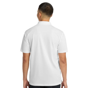 เสื้อโปโลแขนสั้นผู้ชายผ้าสัมผัสไหมมีกระเป๋า สีเบอร์กันดี เสื้อโปโลแขนสั้นผ้าสัมผัสไหมมีกระเป๋า - Product Image 4