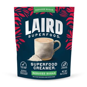 Crème de café en poudre de noix de coco Laird Superfood, sans produits laitiers, faible en sucre, Keto, végétalienne, 8 oz - Product Image 1