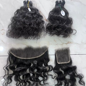 มัดผมเรมี่ผมต่อสีธรรมชาติจากอินเดีย - Product Image 1