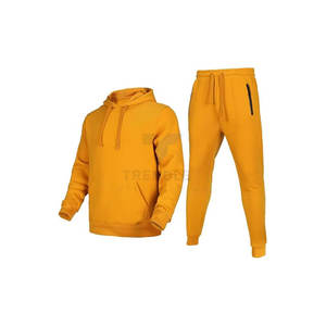 Survêtement pour homme 2 pièces Sweat-shirt à manches longues Pull à capuche Athlétique Décontracté Jogging avec poches Entraînement Course à pied Entraînement Uni - Product Image 1