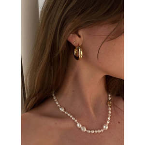 Penelope Diamond Stud Earrings with <b>Bar</b> Design - Product Image 5