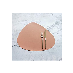 Napperon en cuir de haute qualité pour table à manger et accessoires décorer produit de vente chaude napperons en cuir avec sous-verre - Product Image 2