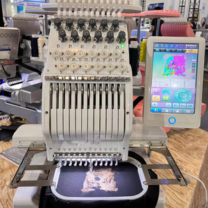 Máquina de Bordar Computarizada de Una Cabeza y 9/12 Agujas para Gorras Planas, Suministro Directo de Fábrica - Product Image 3