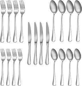 Piques à nourriture en acier inoxydable de qualité supérieure, nouveau design, style romain, manche côtelé, taille personnalisée, multicolores, fabriquées à la main - Product Image 2