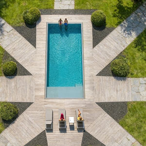 Kit de piscine préfabriqué en fibre de verre élégant et durable pour une utilisation familiale, écologique avec protection UV pour un plaisir toute saison - Product Image 3