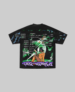 เสื้อยืดผ้าฝ้ายมีรูสำหรับผู้ชายเสื้อยืดลายโลโก้ DTG สไตล์วินเทจจากหินซักแล้ว100% ออกแบบได้ตามต้องการ - Product Image 5