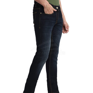Autumn Winter <b>Men's</b> Loose Cotton <b>Jeans</b> Pant Reasonable Price New Stock Canvas <b>Jeans</b> Pant Lightweight Thickness - Product Image 3