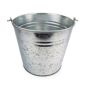 Cubo de acero galvanizado de alta calidad, ideal para almacenamiento de pintura, transporte de agua y tareas agrícolas con antioxidante - Product Image 3