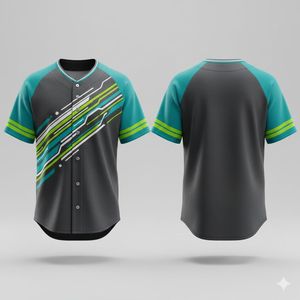 Fournisseur professionnel de maillots de baseball offrant des maillots respirants à séchage rapide imprimés en 100% polyester avec logo personnalisé en couleur pour l'équipe - Product Image 4