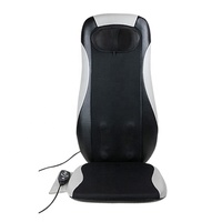 Coussin de siège de massage Shiatsu avec roulement de pétrissage profond par vibration pour le soulagement des douleurs musculaires