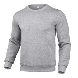 Sweat-shirt uni décontracté à manches longues pour hommes pull-over classique hauts de sport hiver vêtements d'extérieur à la mode MS-SS-1109 - Product Image 4