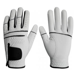 Gants de golf en peau de mouton respirants et imperméables de haute qualité pour hommes et femmes, main gauche, toutes tailles, avec logo personnalisé, antidérapants, pour usage sportif - Product Image 3