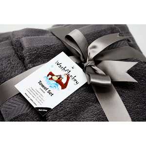 Juego de Baño de 5 Piezas en Color Sólido con Técnicas de Tejido - Product Image 3