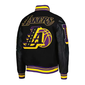 2024 Cropped Varsity Letterman <b>Jacket</b> / Women Varsity <b>Jacket</b> <b>Long</b> Sleeve Cropped Baseball <b>Jacket</b> Bomber Coats - Product Image 5