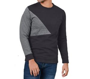 Sweats personnalisés en relief d'hiver pour hommes sweat-shirt à gaufrage épais et surdimensionné 100% coton vierge - Product Image 1