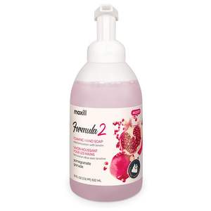 Jabón Líquido Espumoso para Manos Fórmula 2 al por Mayor, 473 ml, con Lanolina Hidratante y Aroma a Granada, 18 oz - Product Image 1