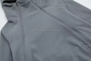 Sudadera con capucha de forro polar sherpa para hombre, diseño nuevo y personalizado, con doble cremallera, estilo urbano - Product Image 3