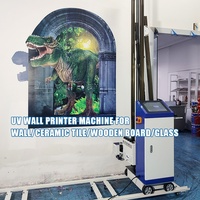 Mesin Cetak Dinding 3D Xbh UV Inkjet Full Color Otomatis Untuk Pencetakan Beton, Bata, Kayu, Kaca, Ubin, Logam
