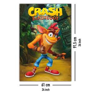 Classic Crash Bandicoot <b>Poster</b> Design - Product Image 5