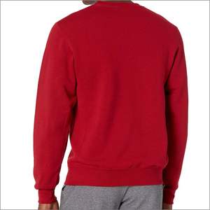 Sudadera Clásica para Hombre, Tendencia Actual, Poliéster/Algodón, Color Sólido, Manga Larga, Estilo Urbano, Logotipo Bordado en la Parte Delantera - Product Image 6