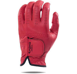 Gant de golf léger et respirant à doigts entiers avec logo personnalisé OEM pour hommes, en cuir véritable Cabretta de qualité supérieure pour usage sportif - Product Image 1