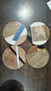 Best Quality Classic Eco-Friendly Hot Sale Handmade Wooden <b>Coaster</b> <b>for</b> Coffee Tea <b>Drinks</b> Cup Mat - Product Image 4